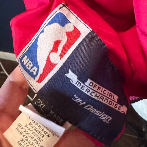 NBA Chicago Bulls Reversible Pink JH designs Jacket 2xl - Picture 10 of 11